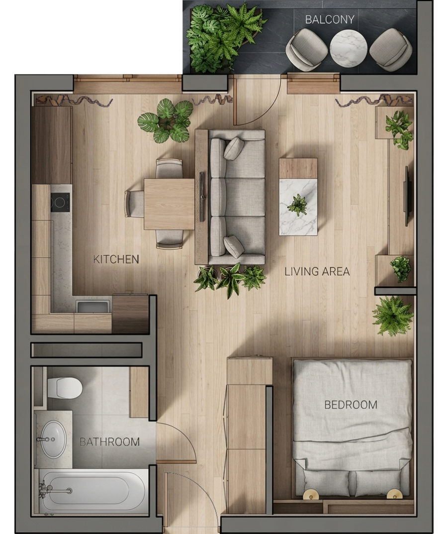 small apartment design ideas