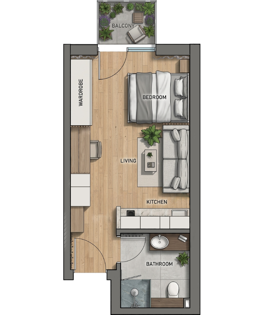 modern apartment design