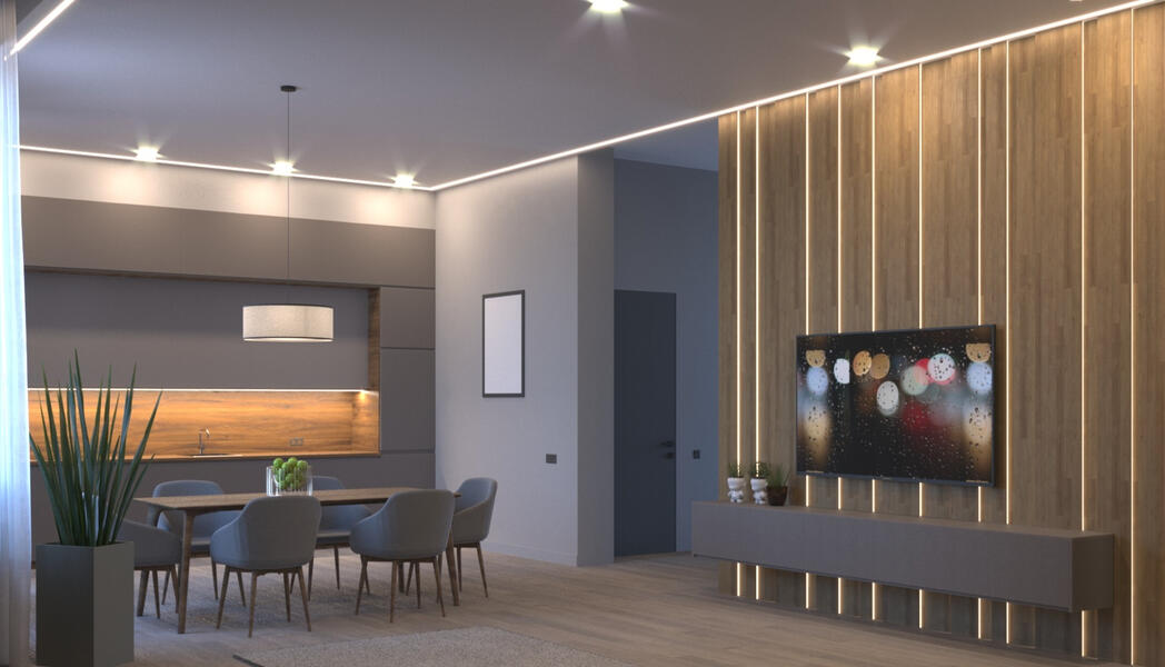Kitchen &amp; Dining zone