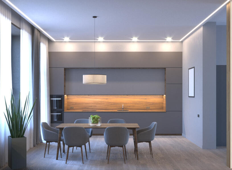 Kitchen &amp; Dining zone